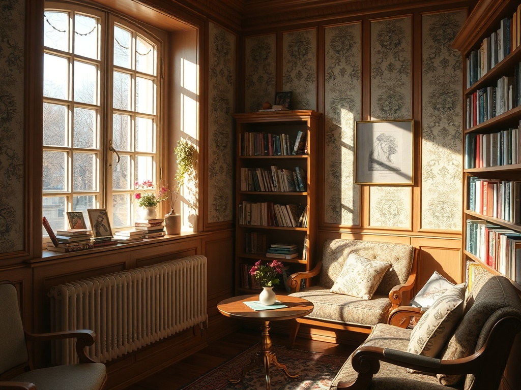 mebel-lea.ru | Библиотека в загородном доме